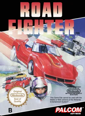 Road Fighter (Europe) box cover front